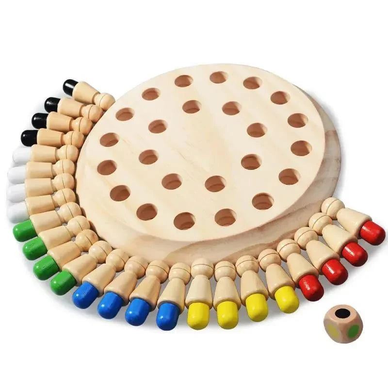 Brinquedo Montessori - Jogo Educativo de Cores