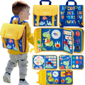 Brinquedo Educativo Montessori Mochila Sensorial de Habilidades