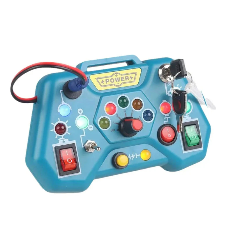 Brinquedo Educativo Montessori com Luz LED e Interruptor