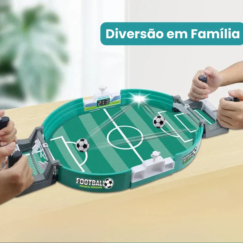 Brinquedo de Futebol Diversão em Família - Jogo de Mesa