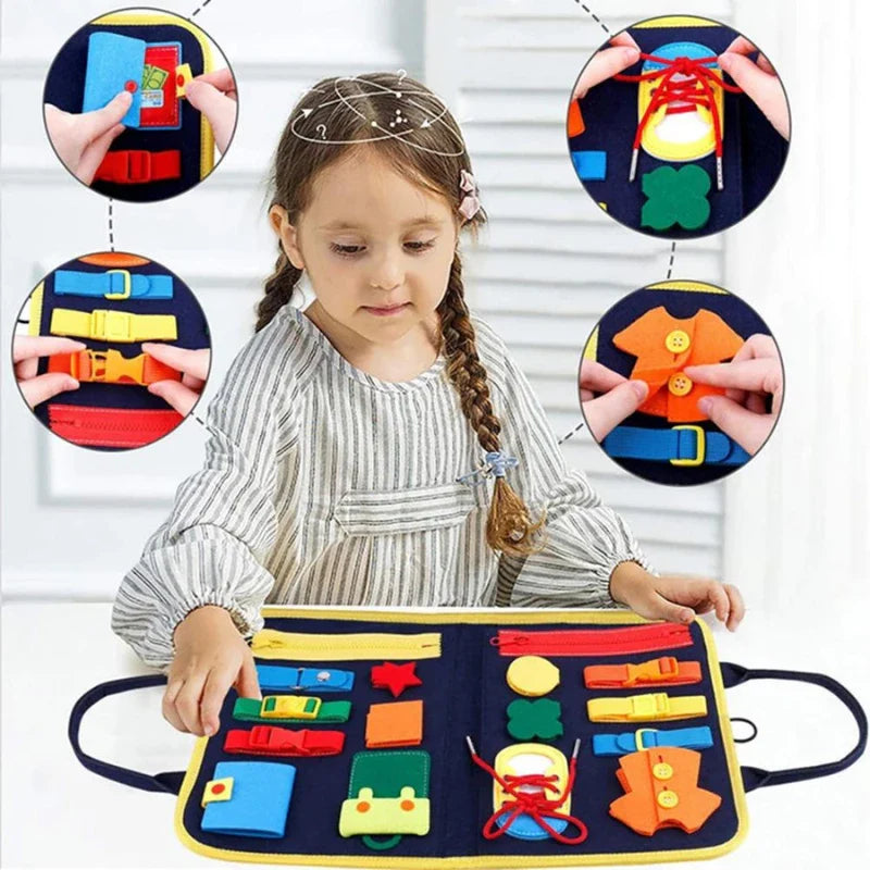 Brinquedo Montessori Sensorial para Desenvolvimento Infantil