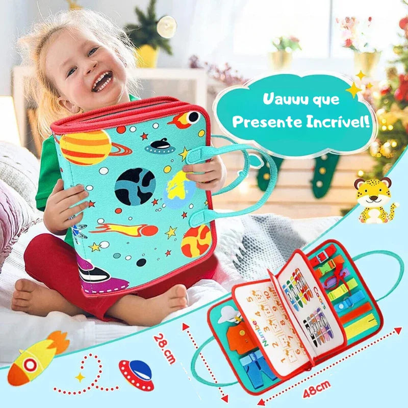 Brinquedo Montessori Sensorial para Desenvolvimento Infantil