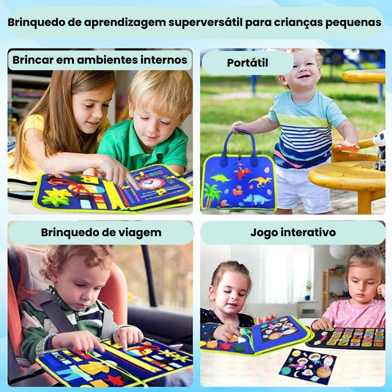 Brinquedo Montessori Sensorial para Desenvolvimento Infantil