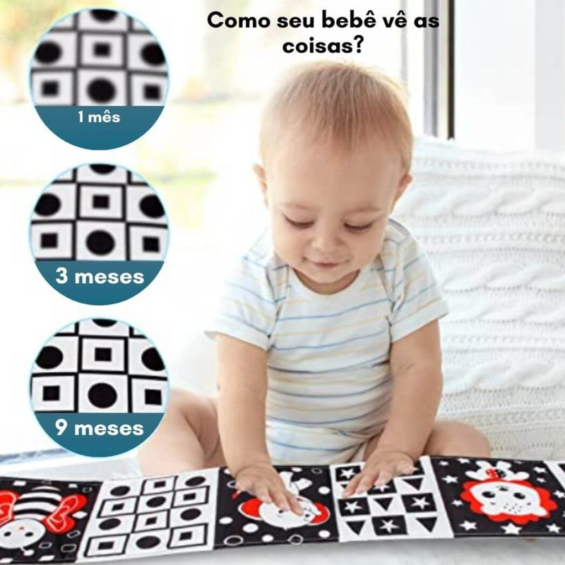 Livro de Alto Contraste Montessori