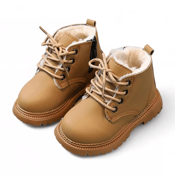 Bota Infantil de Couro com Lã Bambolê Kids®