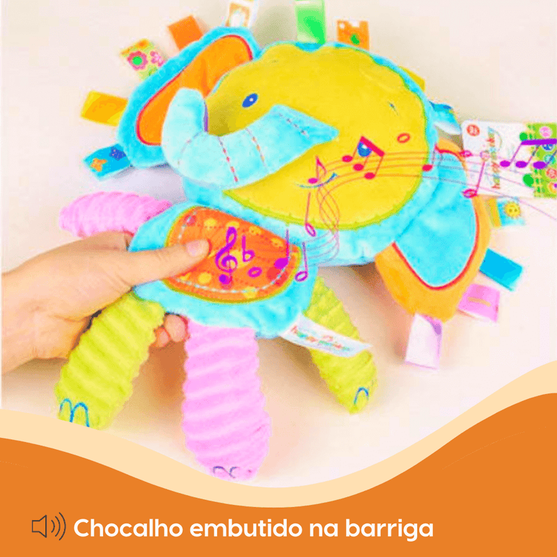 Chocalho de Pelúcia Queridos Bichinhos