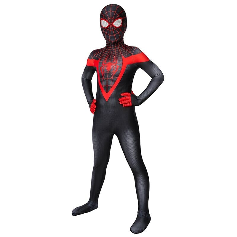 Fantasia infantil Homem-Aranha Miles Morales