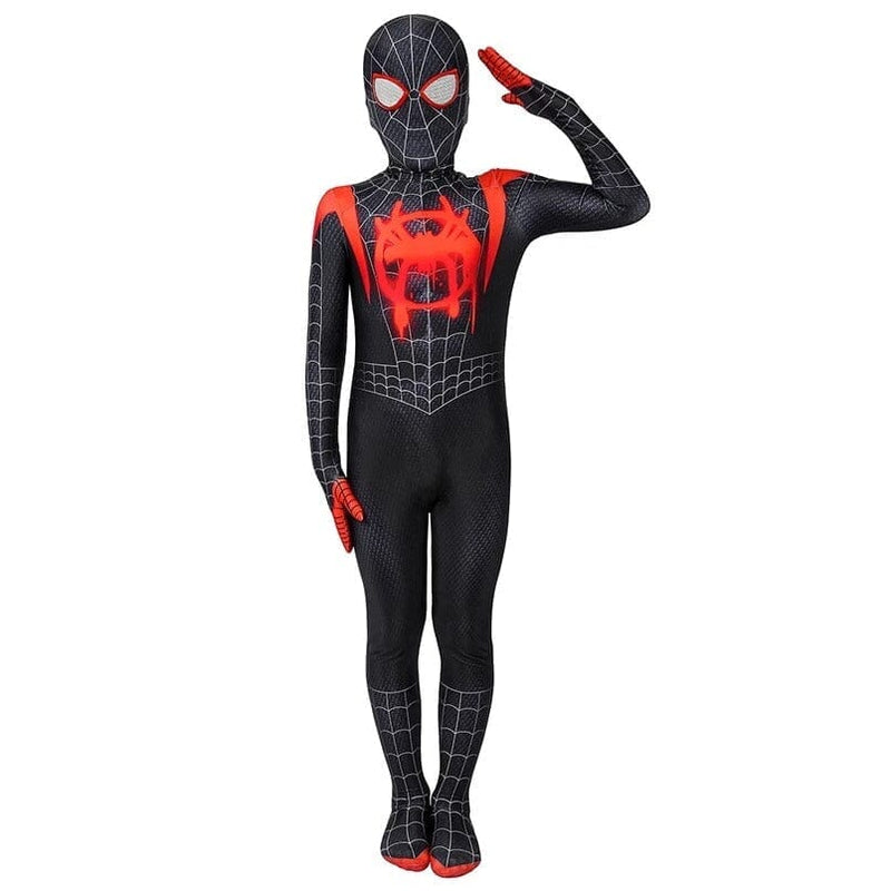 Fantasia Infantil Homem-Aranha Miles Morales PS5 Aranha Verso