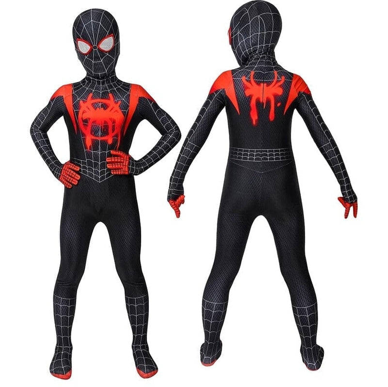 Fantasia Infantil Homem-Aranha Miles Morales PS5 Aranha Verso