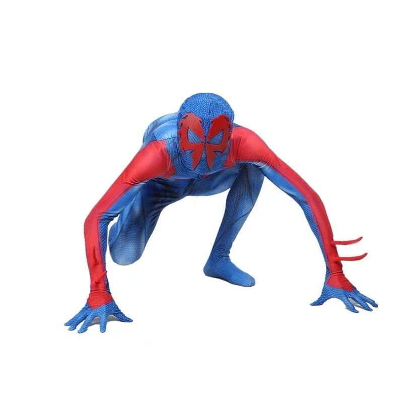 Fantasia Infantil Homem-Aranha Spider-Man 2099 Traje Cosplay