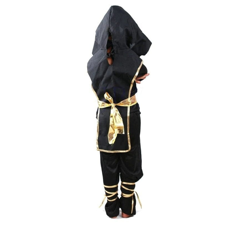 Fantasia Infantil Ninja Dourado