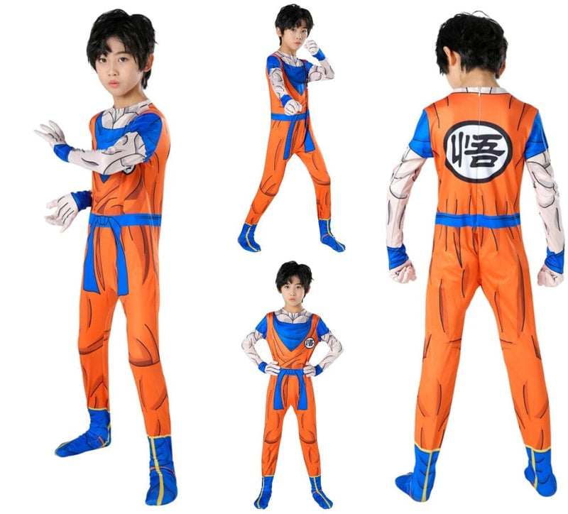 Fantasia Infantil Principe Vegeta e Son GOKU Dragon Ball