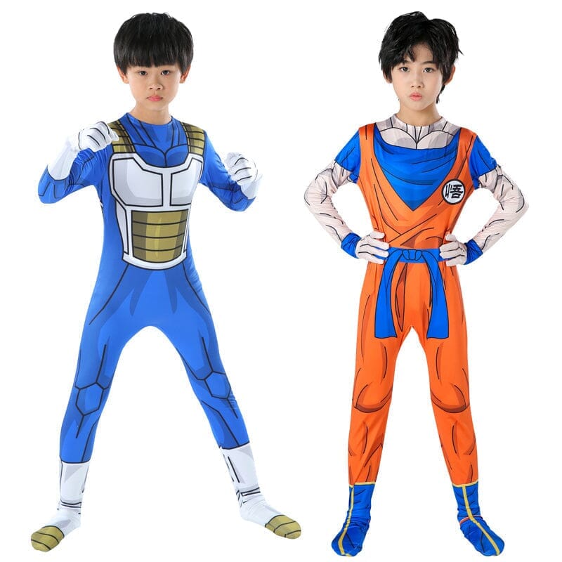 Fantasia Infantil Principe Vegeta e Son GOKU Dragon Ball