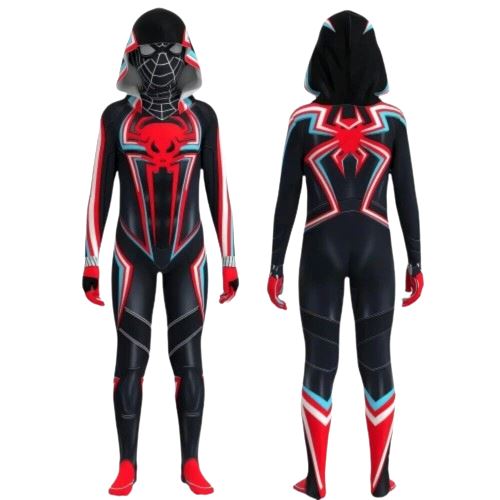 Fantasia Miles Morales 2099 Black Homem-Aranha