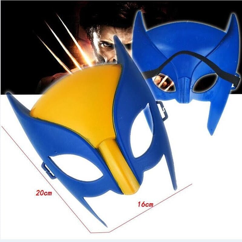 Fantasia Wolverine Infantil com Enchimento